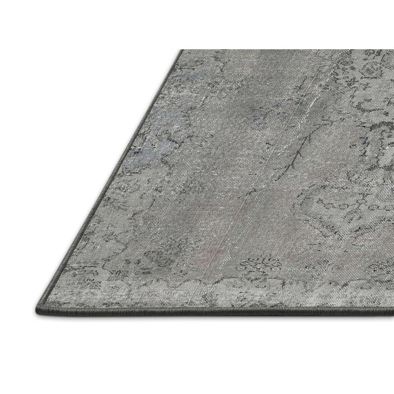 Tapis brun clair/gris traditionnel, Rectangle 5 pi x 7 pi