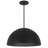 24 Inch Diameter Integrated LED Black Pendant
