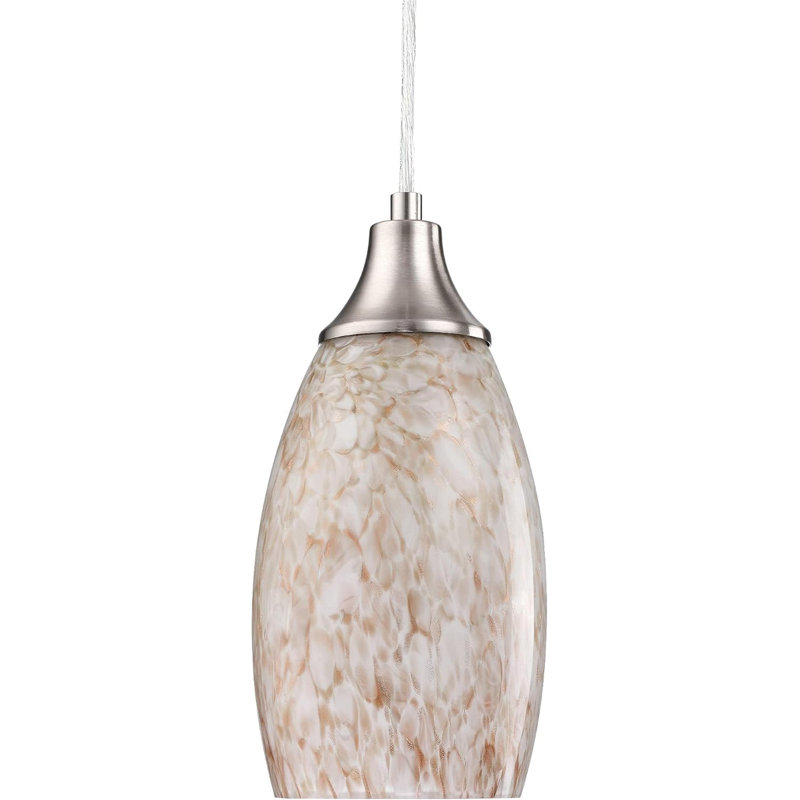 Milk Glass Pendant Light