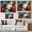 «Cubism Art Modern», reproduction sur toile-253832093-253832089