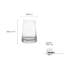Zoya 2.25oz. Glass Shot Glass/Shooter Glassware Set