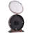 Analog Metal Quartz Movement / Crystal Tabletop Clock in Brown