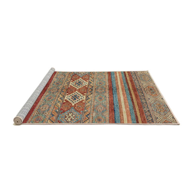 Striped Indoor Rug, Square 7'