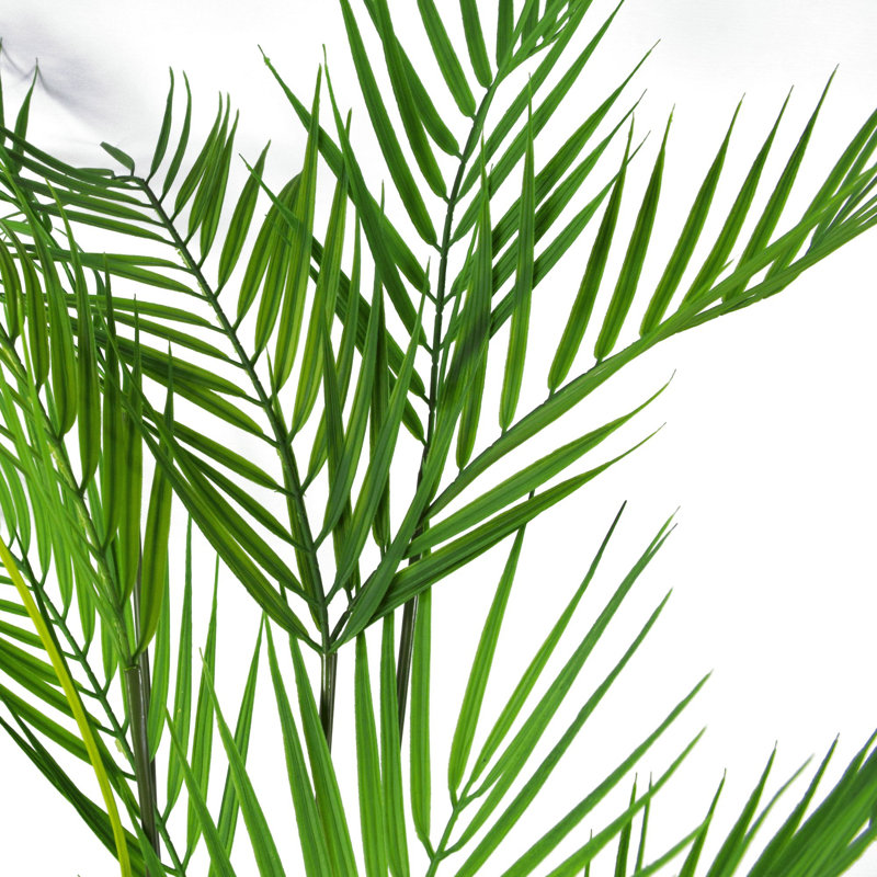 Faux Palm Tree, 118cm H x 50cm W x 50cm D