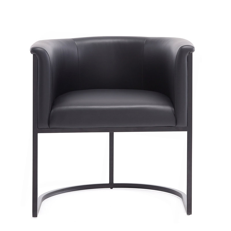 Chaise pour petit espace, Noir