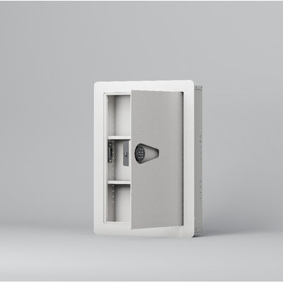 Hidden In - Wall Safe with Digital Keypad - Removable Shelves, Ideal for Firearms and Valuables