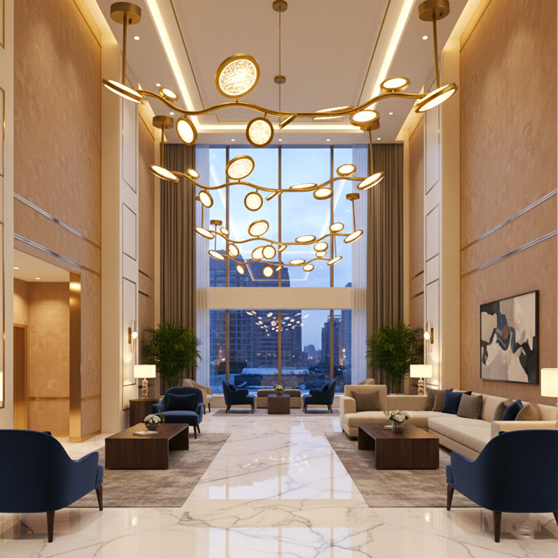 Island 10 - Light Pendant, Brass