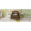 Lit plateforme simple en métal avec lumière, lit simple en métal pour enfants avec tête de lit tapissier et rangement, noir-1553841943-1553841941