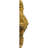 Endurathane Antonio Ceiling Medallion, 35 7/8"W x 22 1/2"H x 4 3/8"P, Hand-Painted Iridescent Gold Finish-27880295