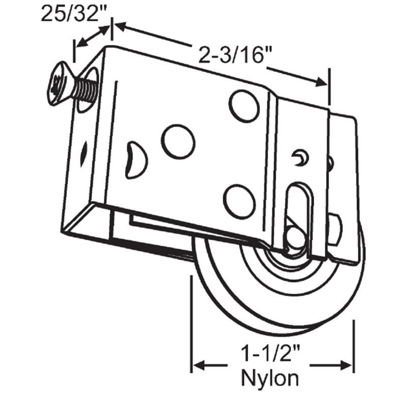 Rouleaux de porte coulissante Lumidor