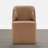 Fully Upholstered Dining Chair with Casters-118219183
