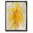 'Glam Yellow Explosion Blocks' - Picture Frame Print on Canvas-48300848-48300847
