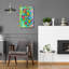  «Sweet Slithers» par Dean Russo, art mural en verre acrylique, 16 po x 24 po-1505539618