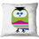 Coussin décoratif hibou canapé arc-en-ciel