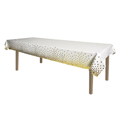 Nappe métallique à pois
