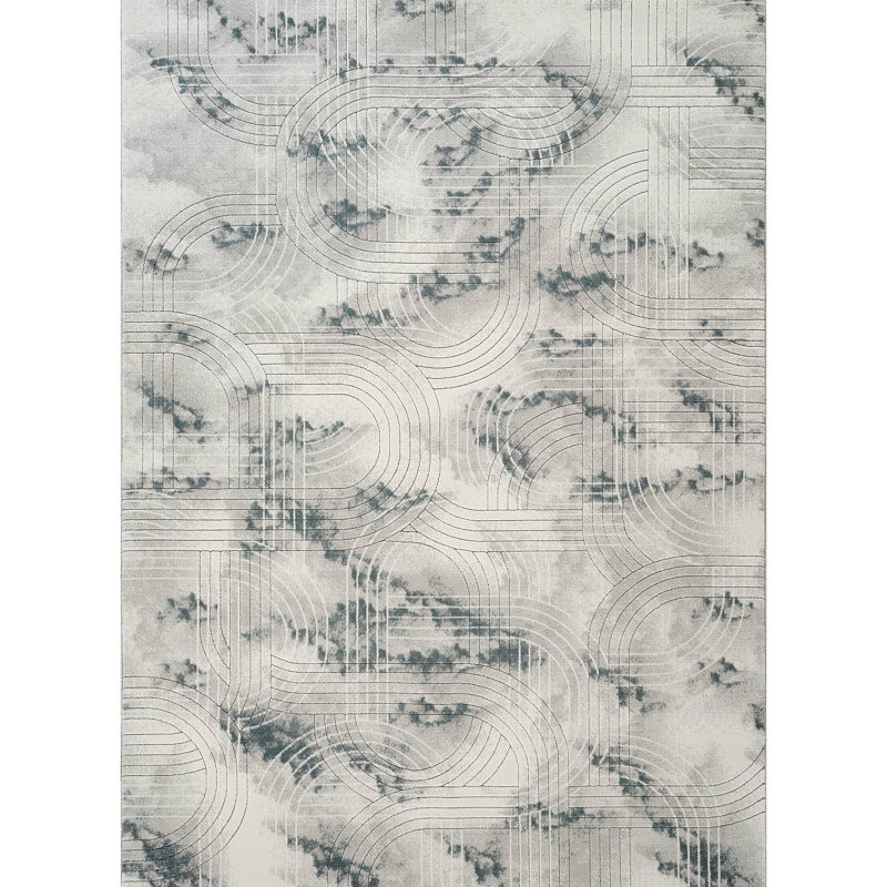 Tapis Geometrix, Rectangle 7 pi 10 po x 10 pi 6 po