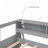 Twin XL Wood Daybed with 2 Trundles, 3 Storage Cubbies, 1 Light for Free and USB Charging Design-462258898