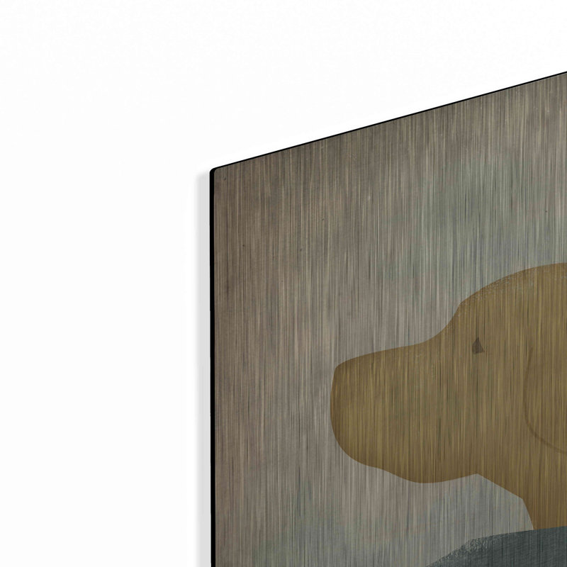 «Yellow Dog Swim» par Ryan Fowler, H 24 po x l 24 po