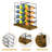K-Cup Storage Rack (32 - Capacity, Burnt - color + Black)
