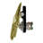 Starfish Brass Push Button Doorbell