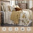 Elsa Cowhide Cotton Cow Print Western Rustic Farmhouse Quilt Set-72586081-72586080
