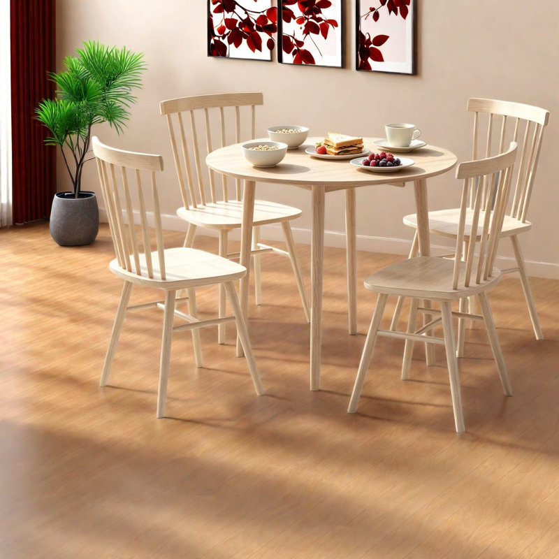 Tables de salle à manger extensibles en chêne (table seulement, sans chaises, avec plateau et pieds)