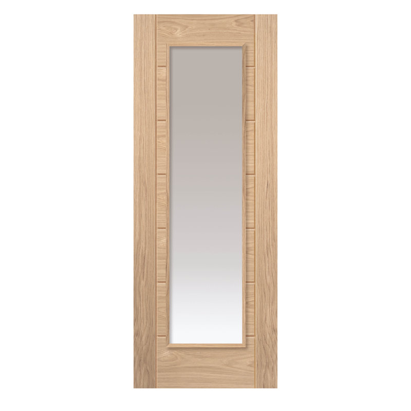 Palomino Internal Door Unfinished, 198.1cm H x 83.8cm W x 3.5cm D