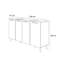 158cm Sideboard