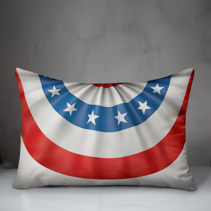 Festive Reversible Throw Pillow, Indoor/Outdoor