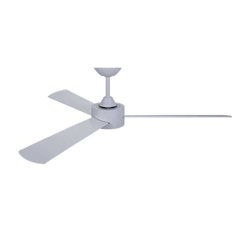 Climate III 52in 3-Blades Indoor Ceiling Fan with Remote Control, White