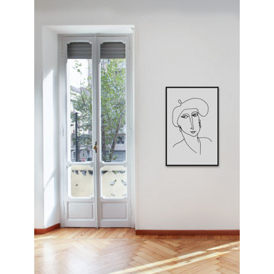 " Working Woman " Painting Print