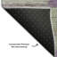 Tapis mauve de qualité supérieure lavable à la machine Prisco-768189602