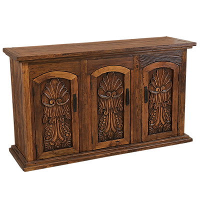 Console en bois massif Western