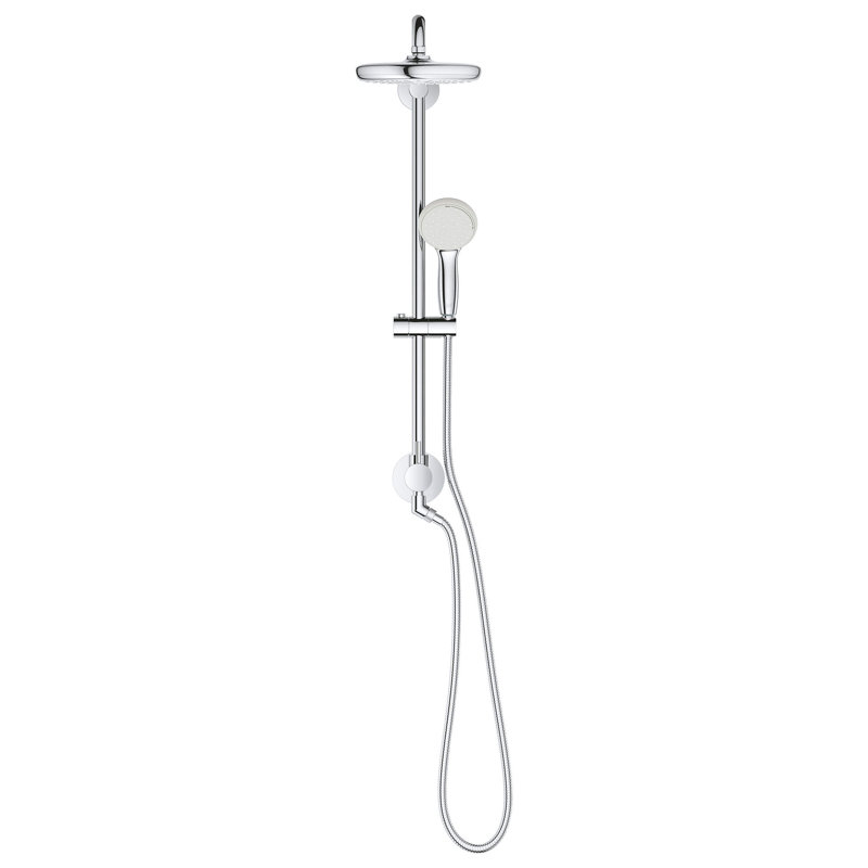 Retro-Fit™ Volume Control Pressure-Balanced Complete Shower System with SpeedClean Technology, Starlight Chrome