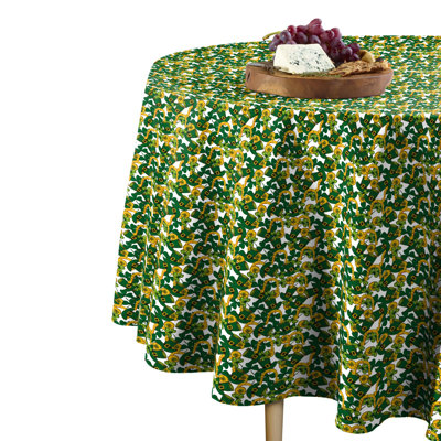 Corey-Lee St. Patrick's Lucky Symbols Round Tablecloth