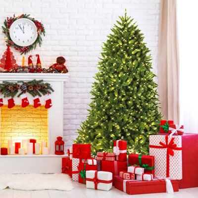 Lighted Artificial Christmas Tree