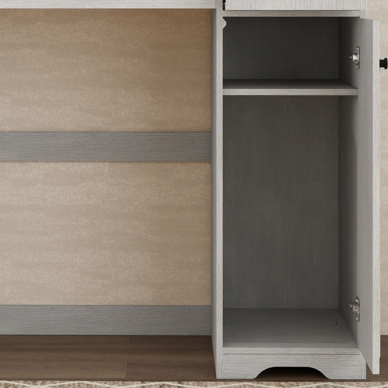 Armoire de rangement pour laveuse et sécheuse l 41,34 po Storage Rangement et rangement pour salle de lavage