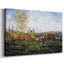 «Springtime in Vetheuil», 1880, toile tendue avec châssis-1978991191