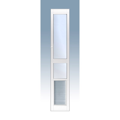 Metal Sliding Glass Door Insert Pet Door for Dog and Cat