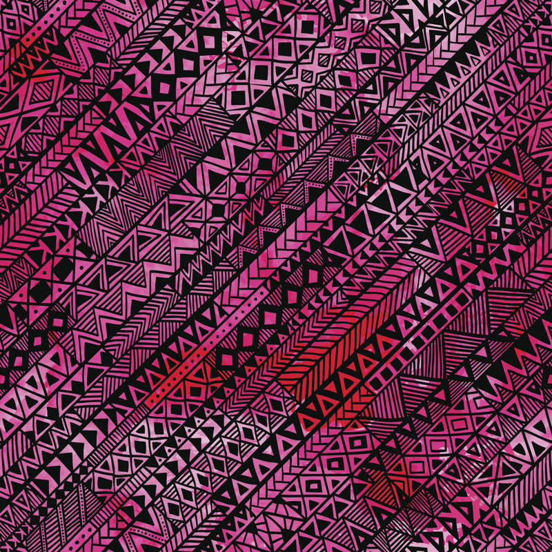 Ethnic Pattern by Flovie - Wrapped Canvas Print, 122cm H x 122cm W x 3.8cm D