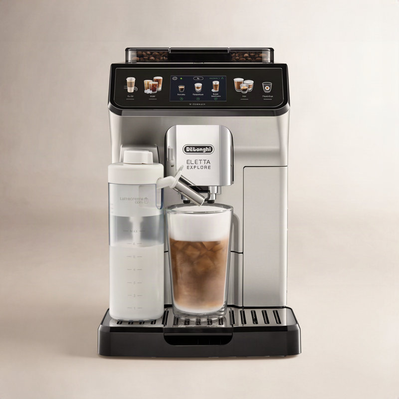 De'Longhi Eletta Explore Fully Automatic Espresso Machine with Cold Brew
