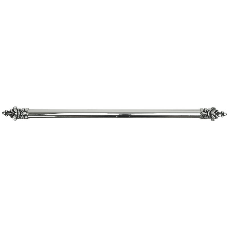 Charlemagne 22 inch center to center appliance handle; 5/8 inch smooth bar in finish Chalice