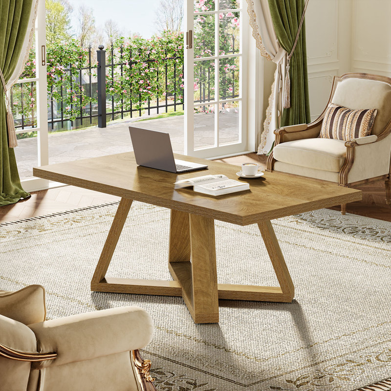 Rectangle Coffee Table, Farmhouse Tea Table