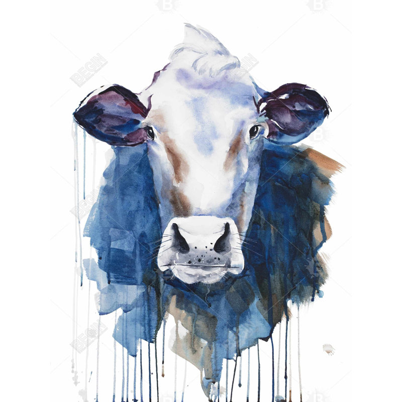 Sateen Duvet Cover, Blue