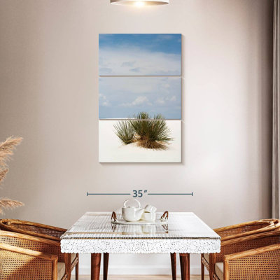 Buisson de dunes de sable
