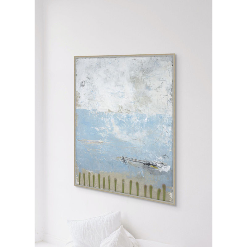 Hazy Pier View 1 Print, 27.25" H x 23.25" W