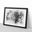 Wild Lioness Watercolour - Framed Print-56882371-56882372