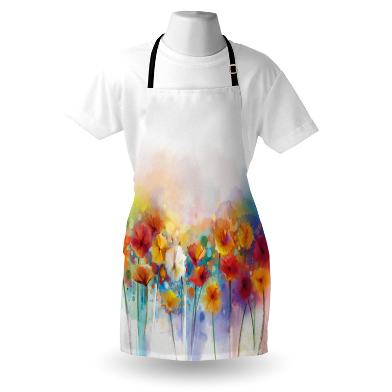 No Pattern Bib Apron