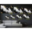 Marbre abstrait noir et blanc sur toile de haute qualité - décoration murale fabriquée à la main - art élégant - cadeau - décoration murale, reproduction de peinture-316699213