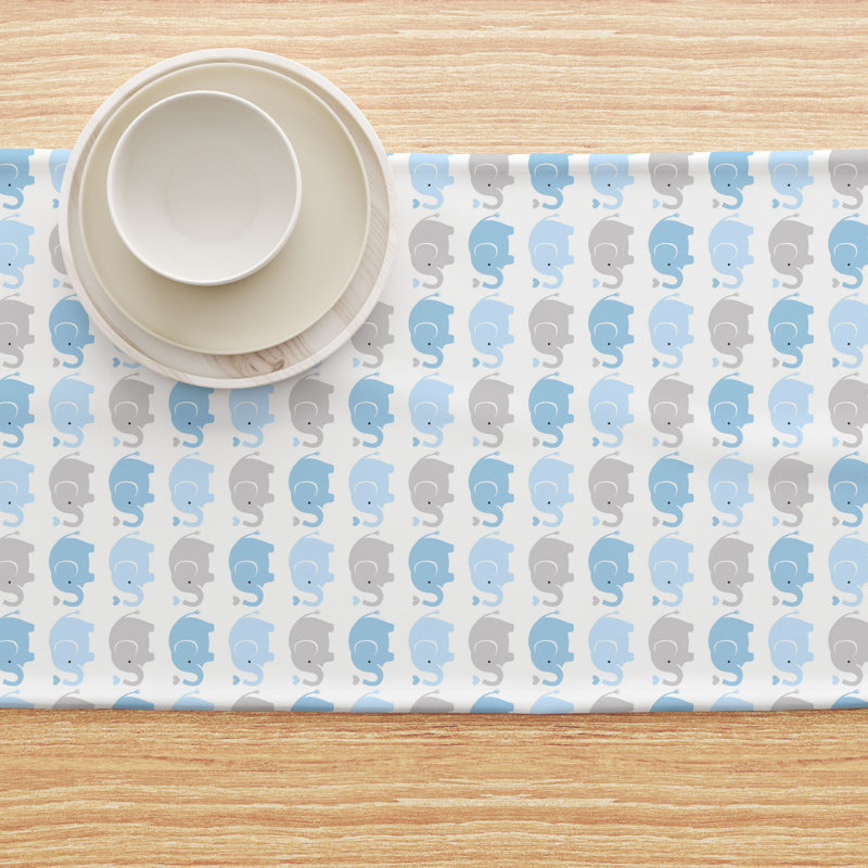 Rectangular Cotton Twill Table Runner